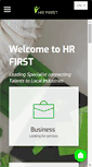 Mobile Screenshot of hr-1st.com